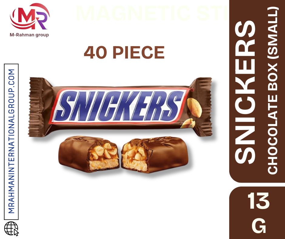 Snickers Chocolate Box (small) 13g- 40 pcs
